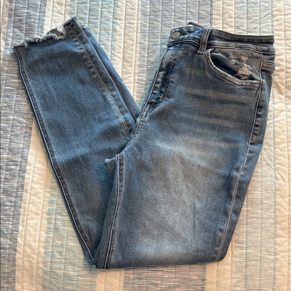 Flying Monkey Faded Blue Skinny Jeans - Picture 1 of 9
